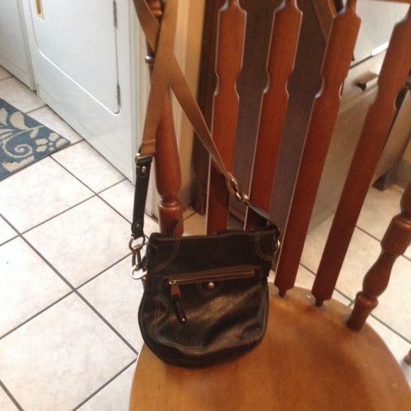 B Makowsky Leather Crossbody - Picture 4 of 4